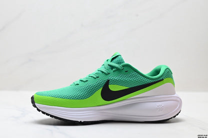 Nike Revolution 8 Running Shoes in Teal and Lime