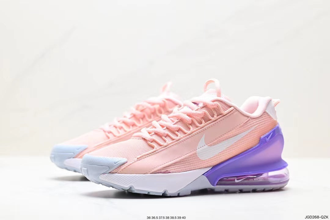 Nike Air Max 270 React Sneakers Pink Orange Purple