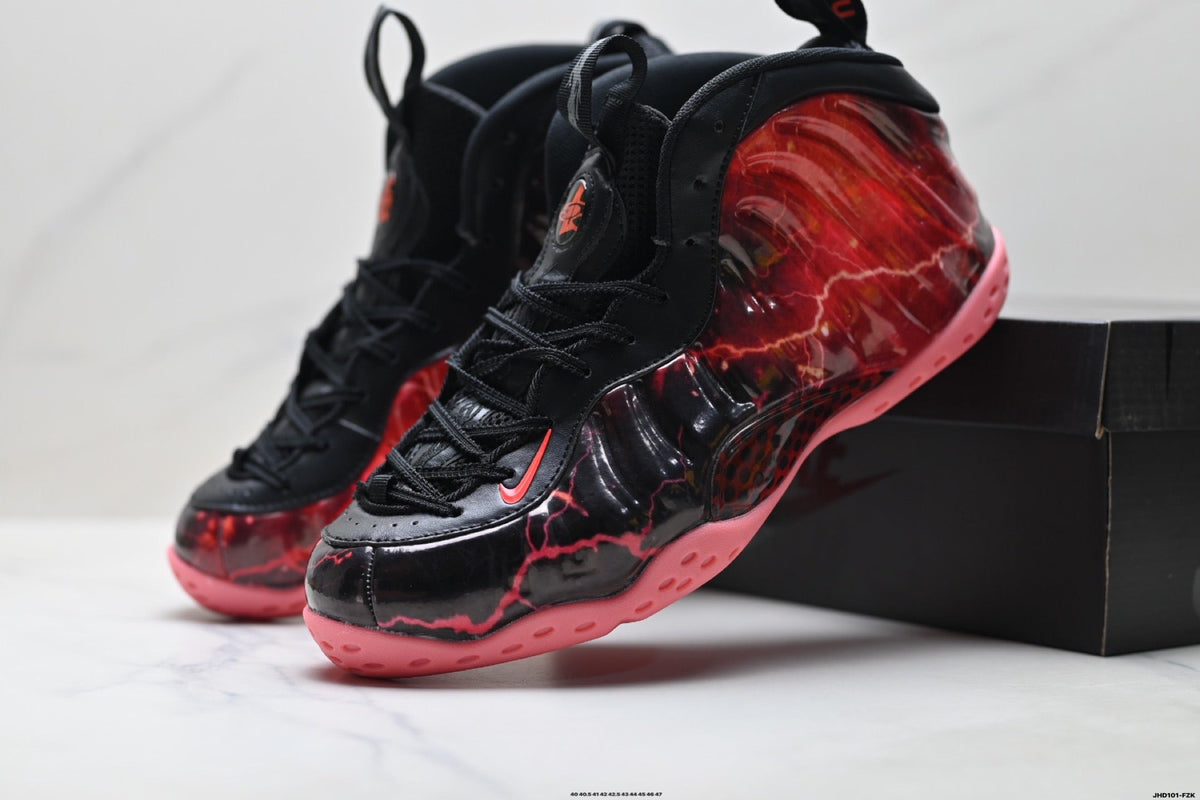 Nike Air Foamposite One Penny Hardaway Black Red Sneakers