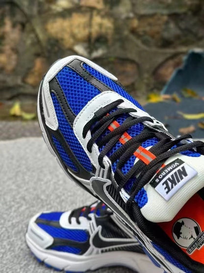 Nike Zoom Vomero 5 Black White Blue Sneakers
