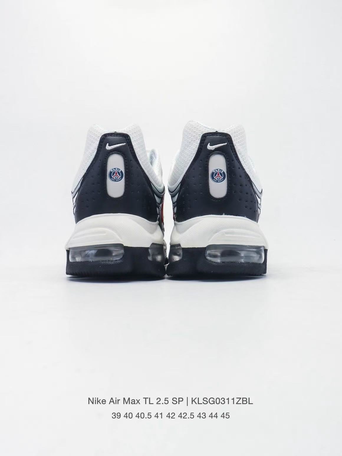 Nike Air Max TL 2.5 White and Navy Sneakers