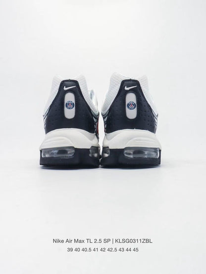 Nike Air Max TL 2.5 White and Navy Sneakers