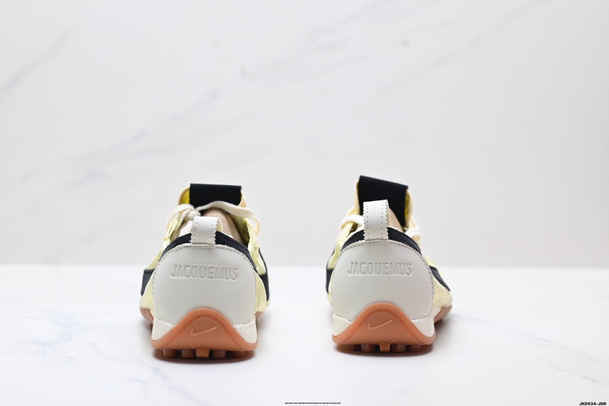 Jacquemus x Nike Jacumoon Sneakers, Light Yellow and Black