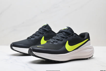 Nike Revolution 8 Running Shoes, Black and Volt