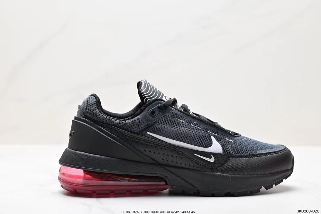 Nike Air Max 270 React Black White Purple Sneakers