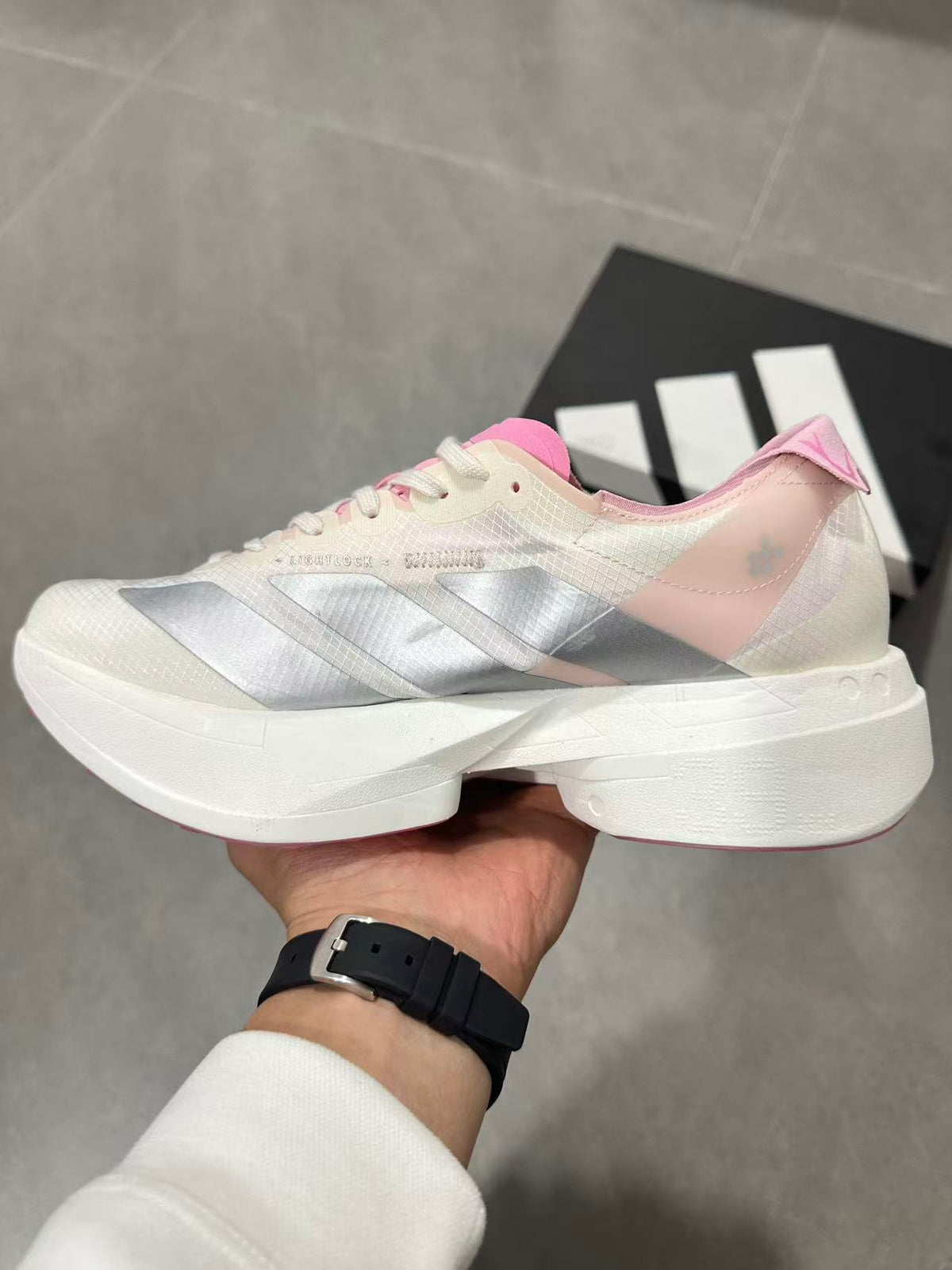 Nike Lightstrike Pro Running Shoes White Pink JQ4445
