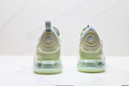 Nike Air Zoom Sneakers in Light Green and White