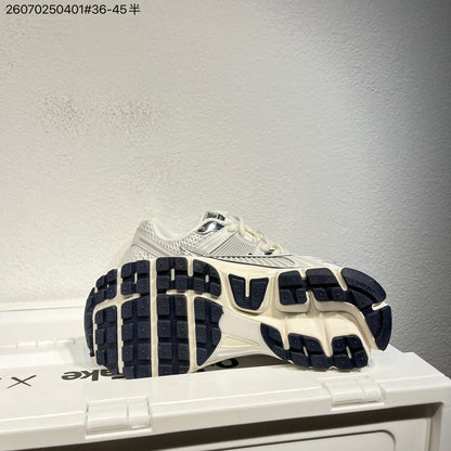 Nike Air Zoom Vomero 5 Sneakers, White and Black