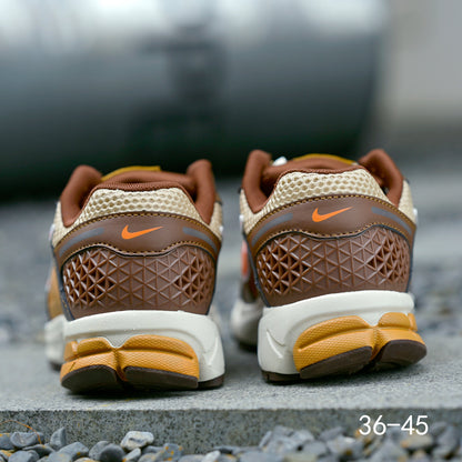 Nike Air Zoom Vomero 5 Sneakers in Brown and Orange