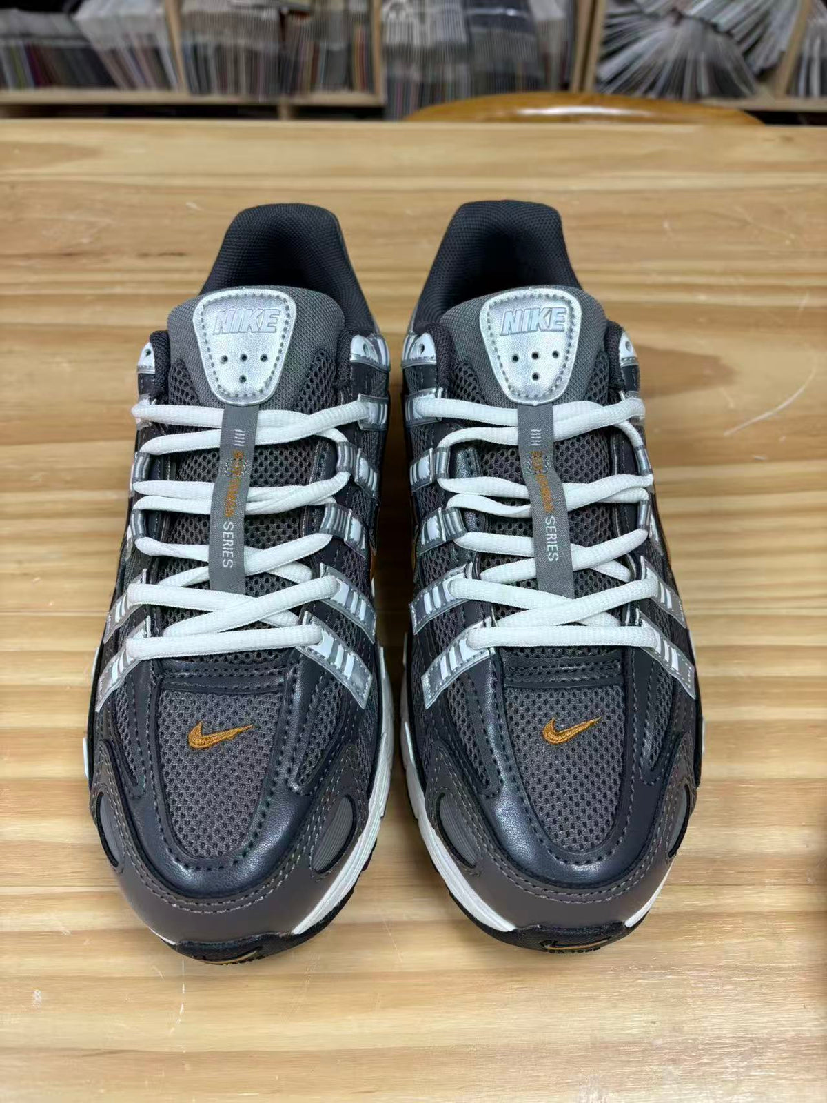 Nike P-6000 Sneakers CD6404-204 Charcoal and White