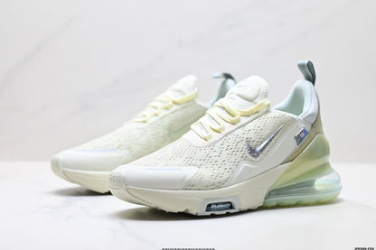 Nike Air Zoom Sneakers in Light Green and White