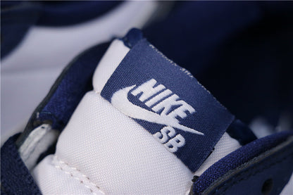 Nike SB x Air Jordan 1 Low Blue and White CJ7891-400