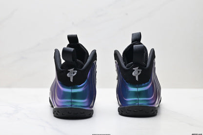 Nike Air Foamposite One Penny Hardaway Sneakers Black Blue Purple