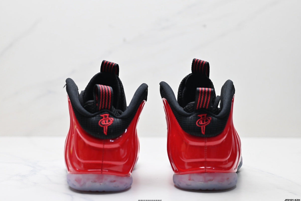 Nike Air Foamposite Penny Red Black High-Top Sneakers