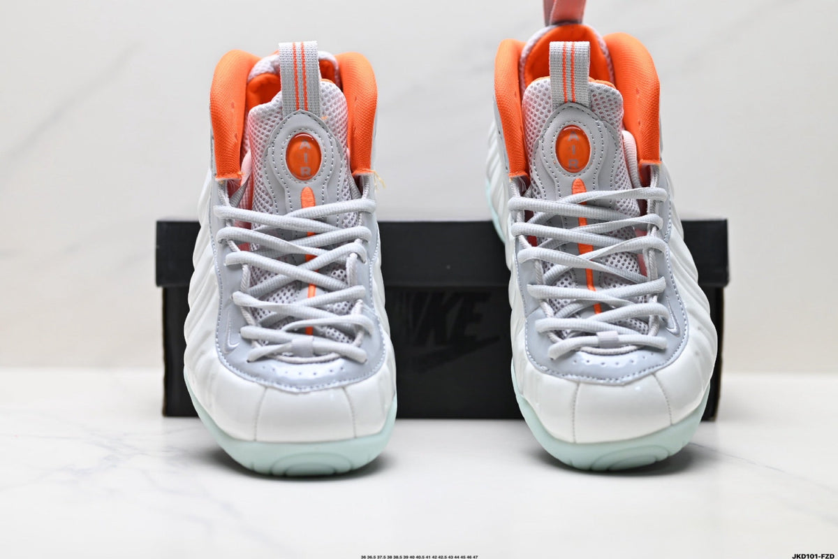 Nike Air Foamposite One Penny Hardaway Sneakers Gray Orange
