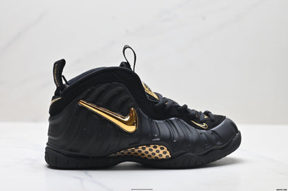Nike Air Foamposite One Penny Hardaway Black Gold Sneakers
