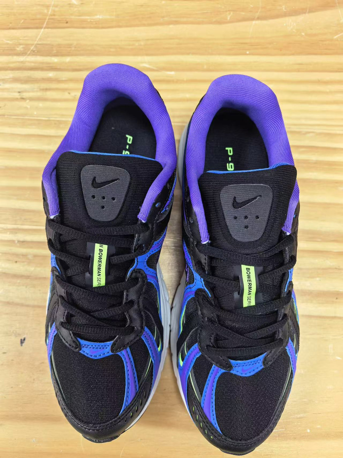 Nike P-9000 Sneakers Black Blue Purple