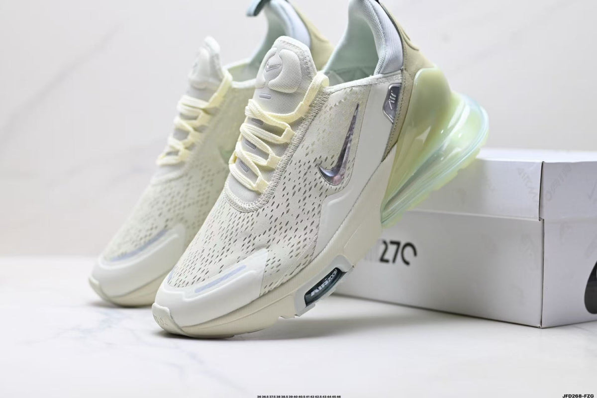 Nike Air Zoom Sneakers in Light Green and White