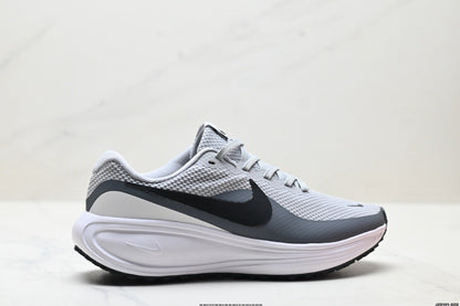 Nike Revolution 8 Running Shoes, White and Gray