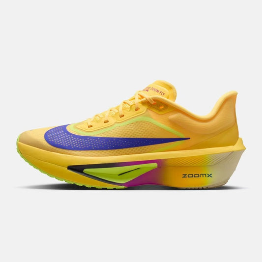 Nike Zoom Fly Running Shoes, Lemon Yellow Multi-Color