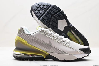 Nike Air Max 95 Sneakers in White and Volt