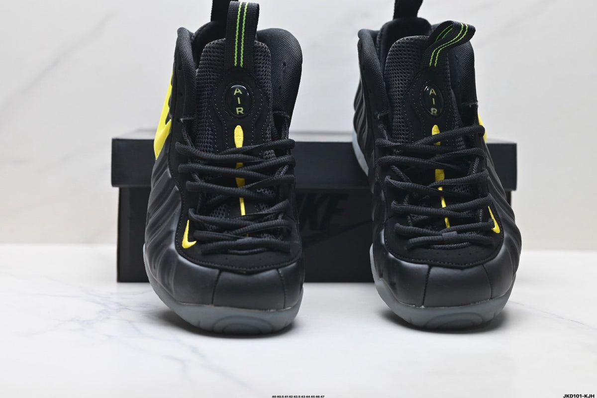 Nike Air Foamposite One Black Neon Yellow Sneakers