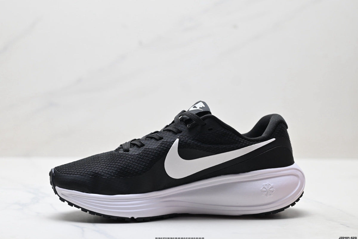 Nike Revolution 8 Black and White Running Sneakers