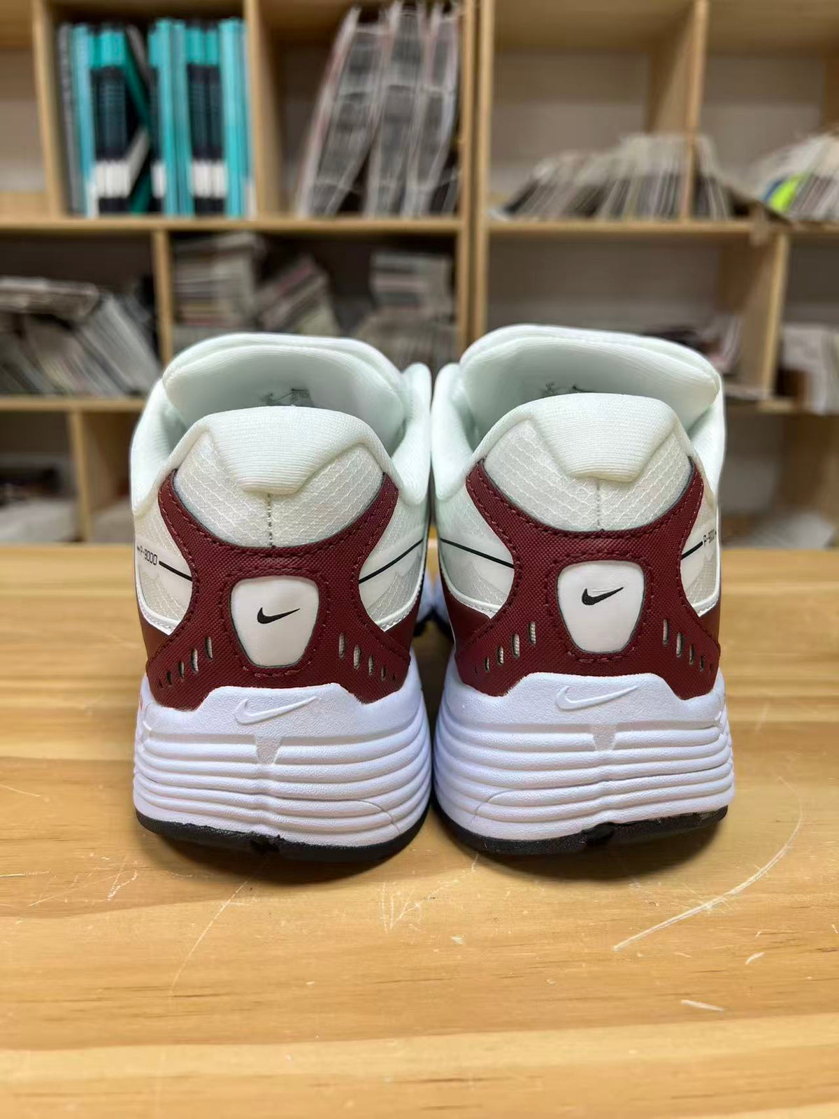 Nike P-9000 Sneakers White Burgundy Volt IZ4751-204