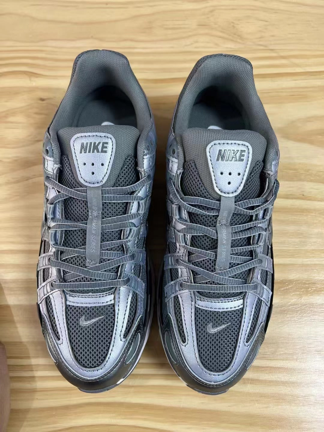 Nike P-6000 Sneakers in Gray and White CD6404-023