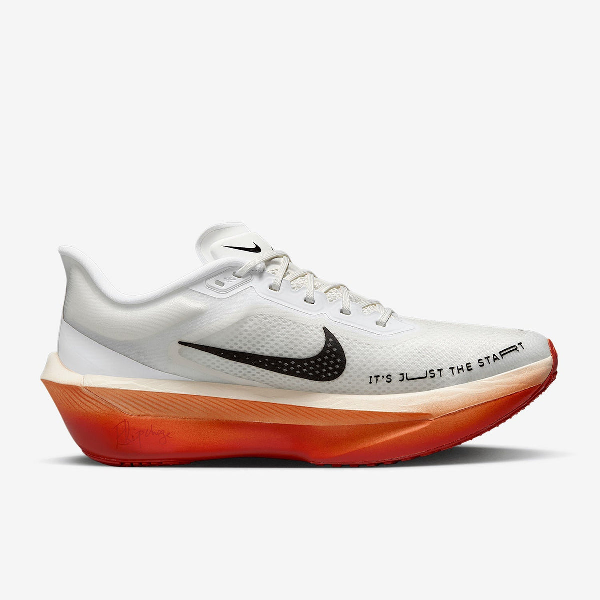Nike ZoomX White Black Orange Running Shoes