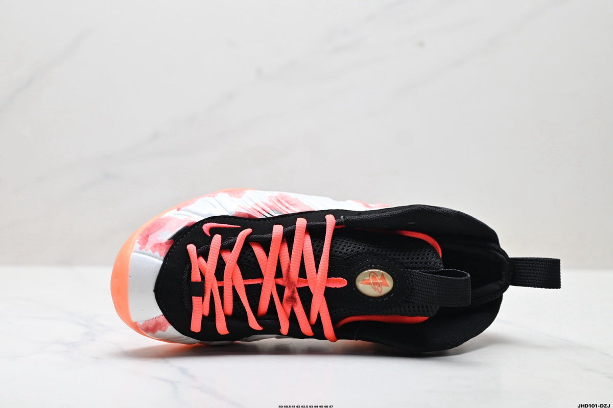 Nike Air Penny 1 Sneakers Black White Bright Crimson