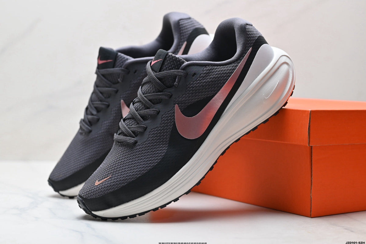 Nike Revolution 8 Running Shoes, Charcoal and Pink