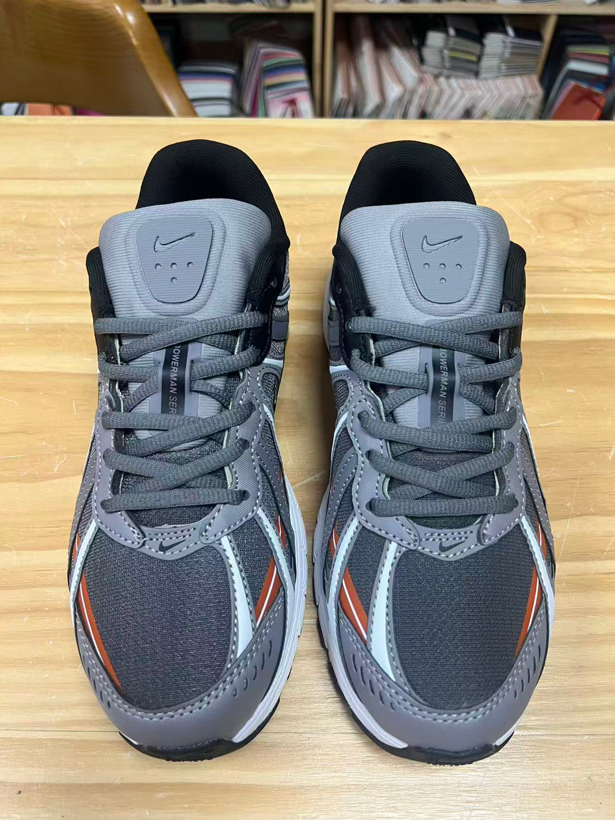 Nike P-9000 Sneakers Gray Black Orange IZ4752-003