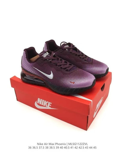 Nike Air Max Phoenix Black Purple Sneakers MLSG112ZVL