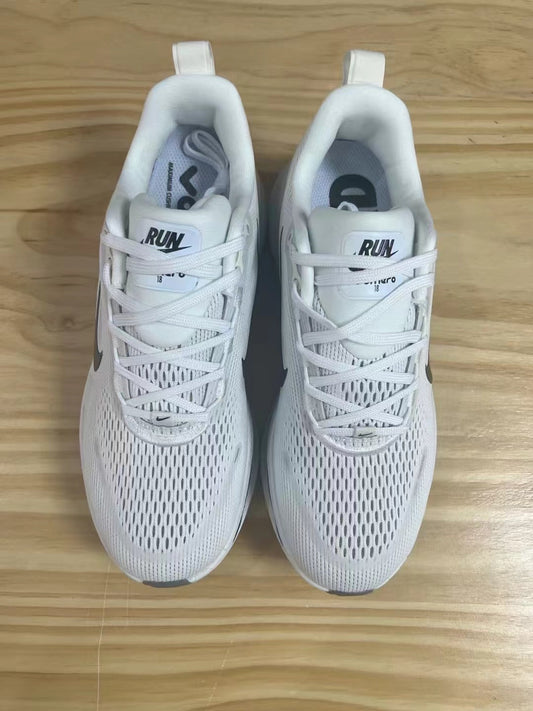 Nike Vomero 18 Running Shoes, White with Dark Swoosh