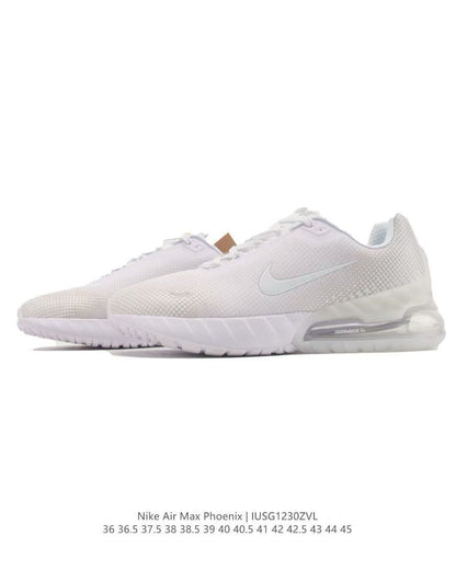 Nike Air Max Phoenix White Running Sneakers JUSG1230ZVL