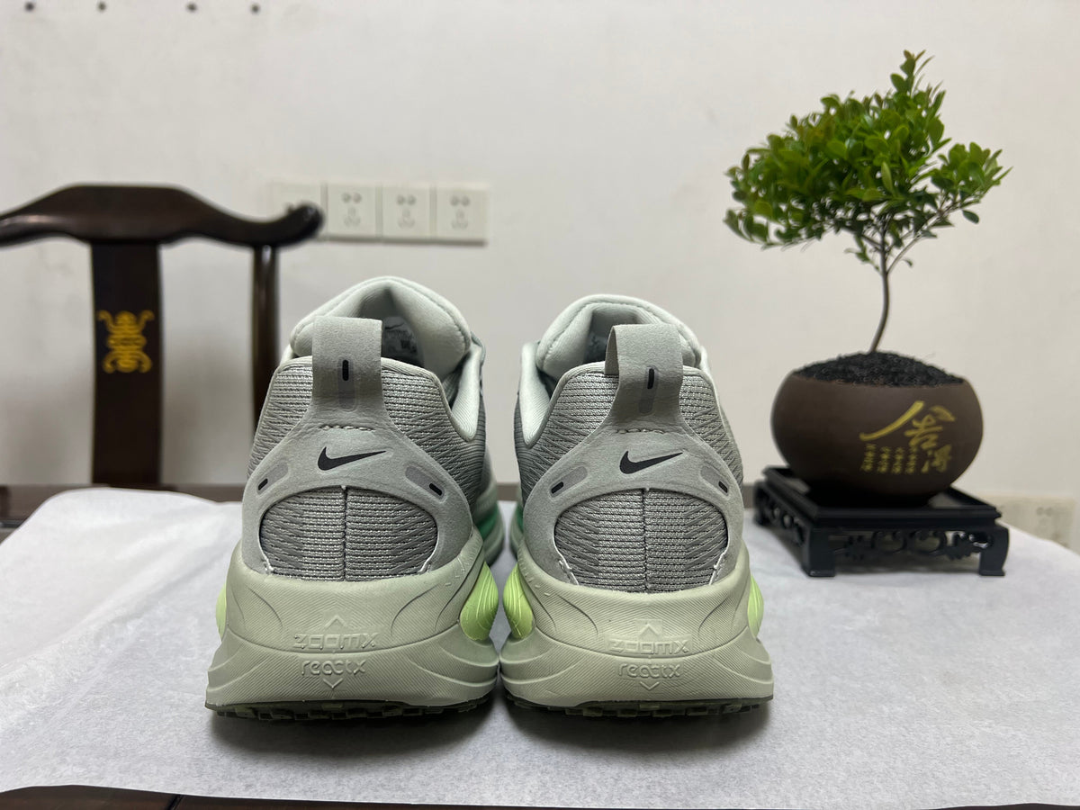 Nike Vomero 18 Running Shoes, Gray and Volt