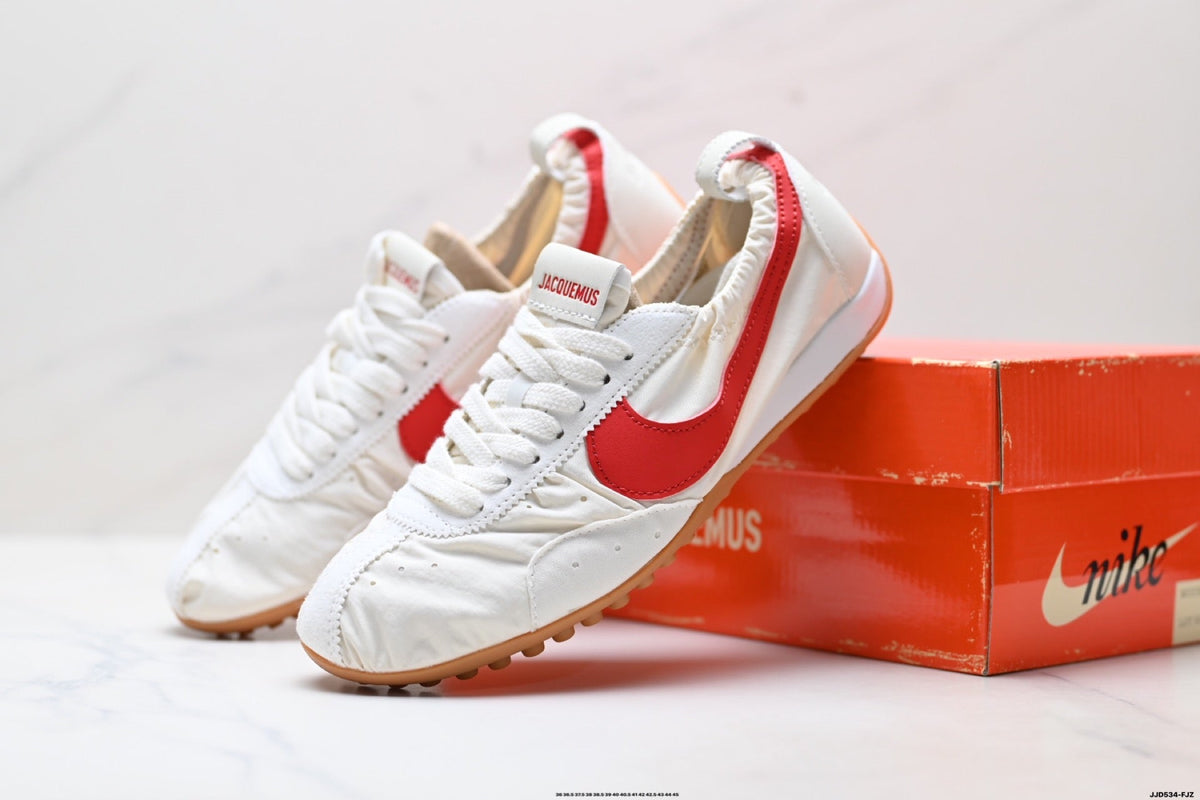 Jacquemus x Nike Jacumoon Sneakers White Red Gum