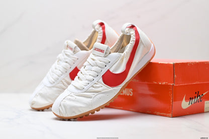 Jacquemus x Nike Jacumoon Sneakers White Red Gum