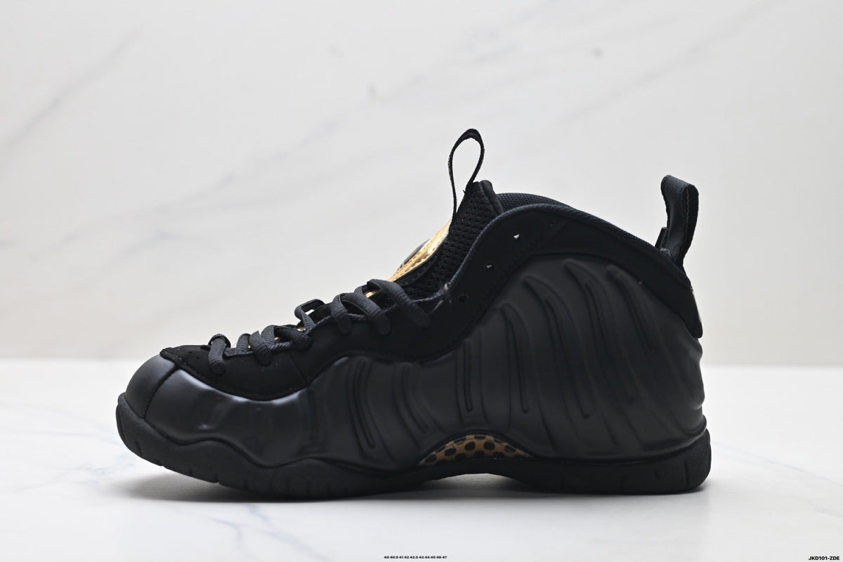 Nike Air Foamposite One Penny Hardaway Black Gold Sneakers