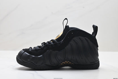 Nike Air Foamposite One Penny Hardaway Black Gold Sneakers