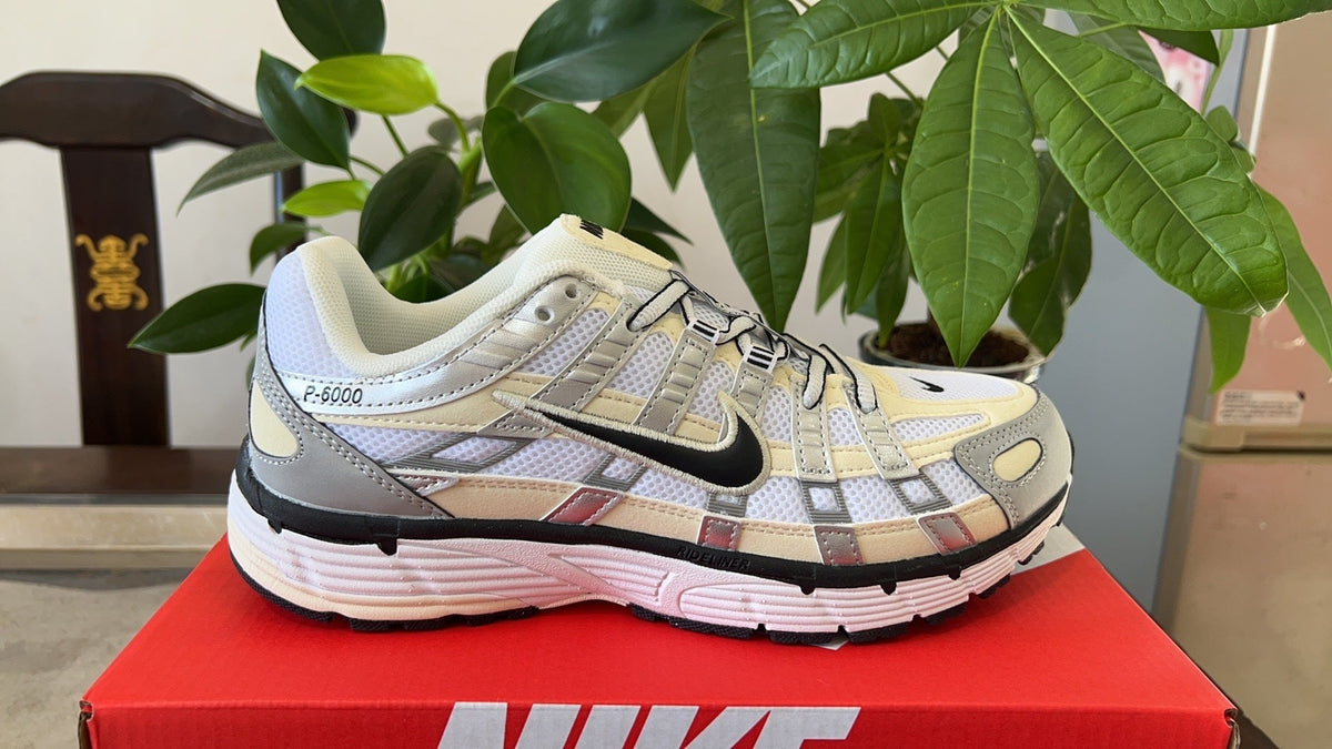 Nike P-6000 Sneakers, Sail and Gray, FV6603-100