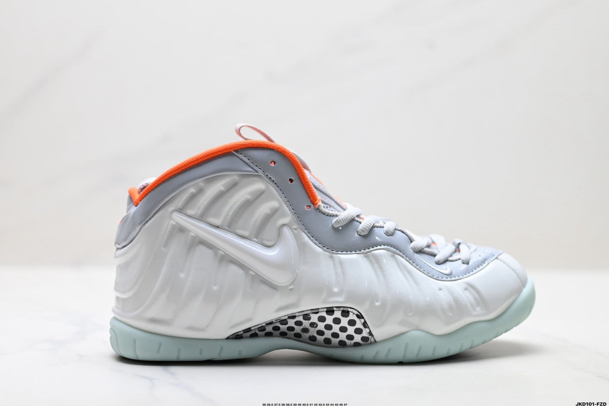 Nike Air Foamposite One Penny Hardaway Sneakers Gray Orange