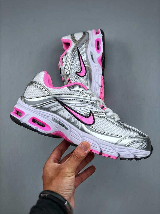 Nike Air Max Moto 2K Low-Top Running Shoes White Pink