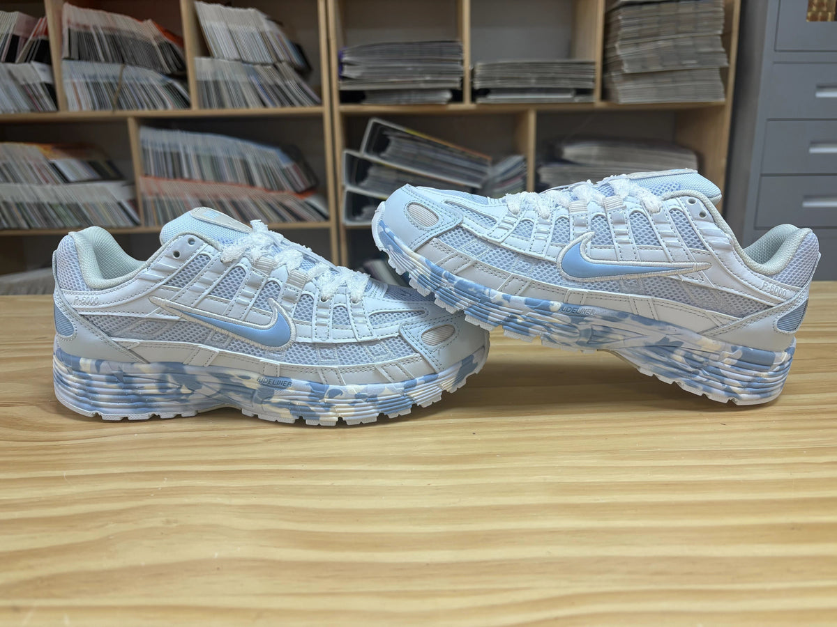 Nike P-6000 Sneakers White and Blue CV2209-111