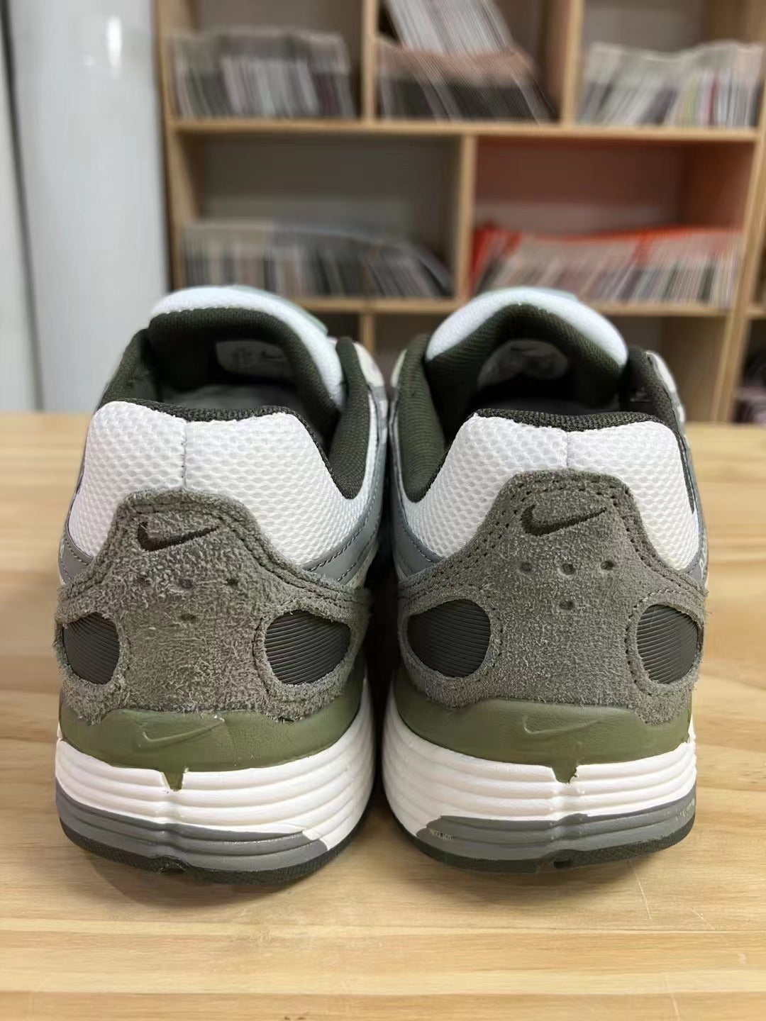 Nike P-6000 Sneakers White Grey Olive IH0246-320