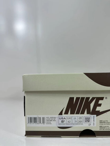 Nike Air Jordan 1 Low Travis Scott White Pink DM7866-600