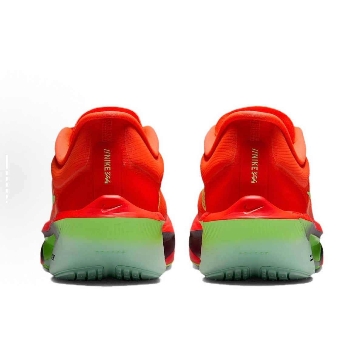 Nike Zoom Fly Running Shoes in Orange and Volt Green