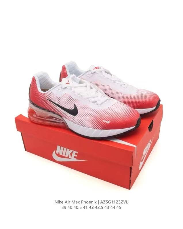 Nike Air Max Phoenix Running Sneakers White Red LZSG1123ZVL
