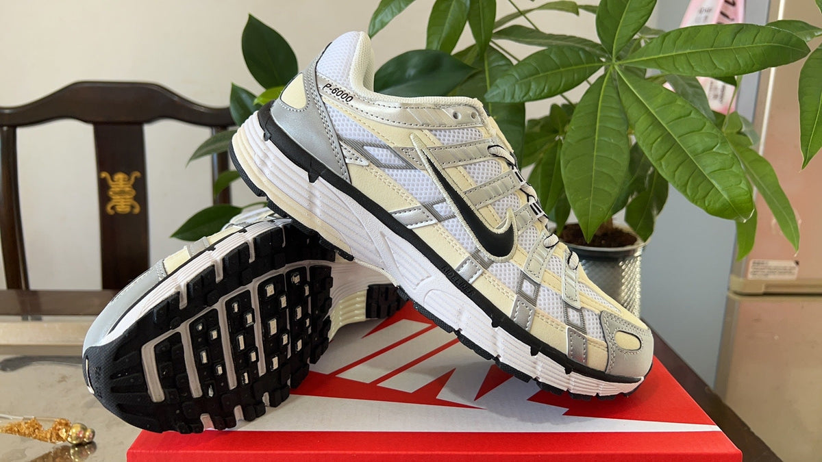 Nike P-6000 Sneakers, Sail and Gray, FV6603-100
